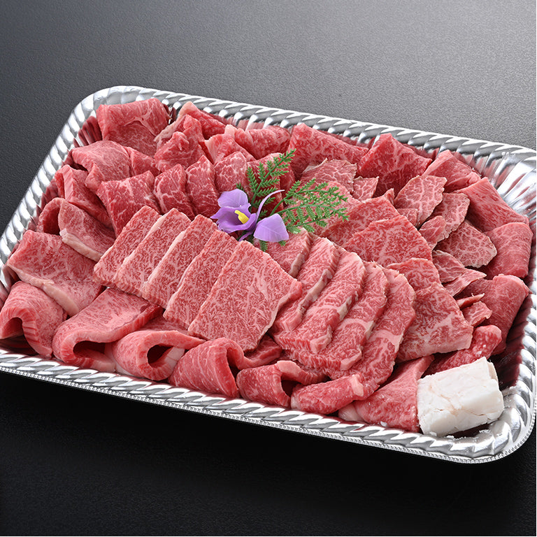【電話予約のみ】黒毛和種 A5ランク牛 焼肉セット上(4人前)